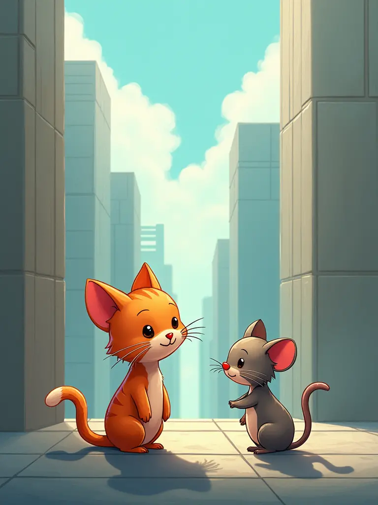 Kucing di kota dan petualangan fantasinya