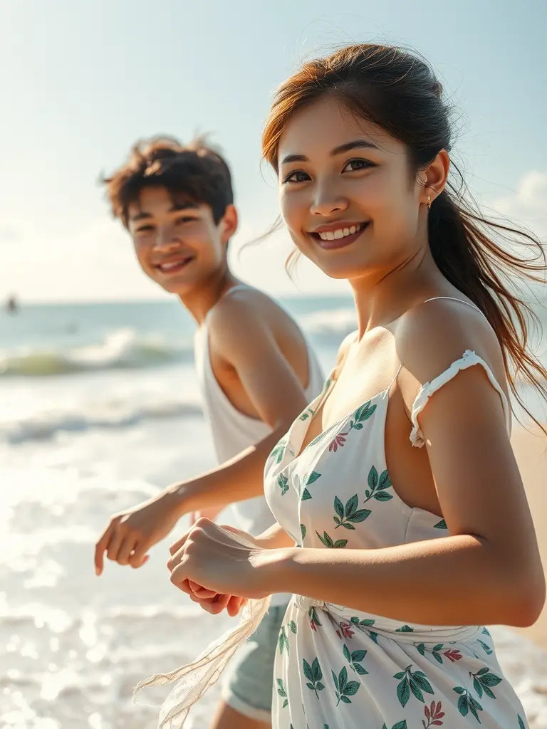 การเต้นของหัวใจและความอ่อนหวานที่พบกันใต้แสงแดด