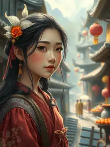 Ibi ti a n rí àwọn alejo asiri ni ala village.