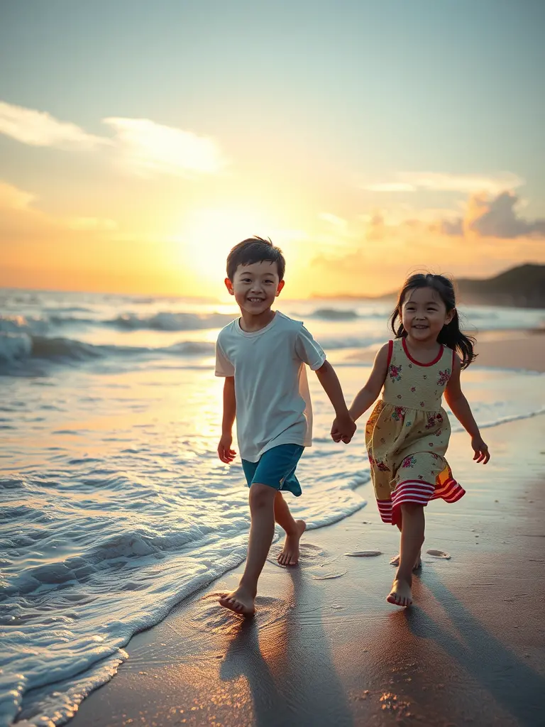 Ìrìn àjò ìyanu ti ọwọ́ àti ẹsẹ̀ tó ń tẹ̀síwájú lórí etíkun