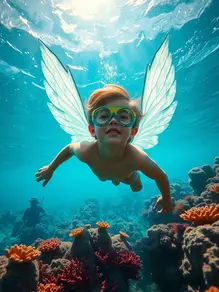 Okun okunkun imọlẹ ati ijó awọn anjẹlì