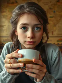 Iṣan kafe n wa ọgbọn atijọ kọja akoko ati aye.