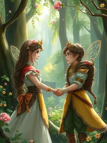 Irin-ajo idanilẹkọ ti wọn ṣe pọ, Ọmọbìnrin alájọṣe ati Ọmọrán.