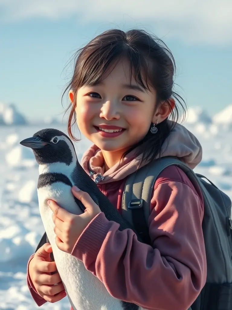 A aventura de sonho na geleira polar