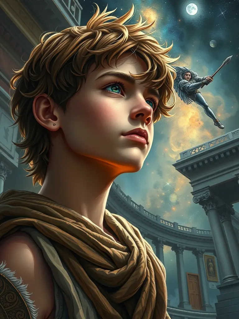 The Legend of the Benevolent Deeds in the Ancient City Under the Starry Sky