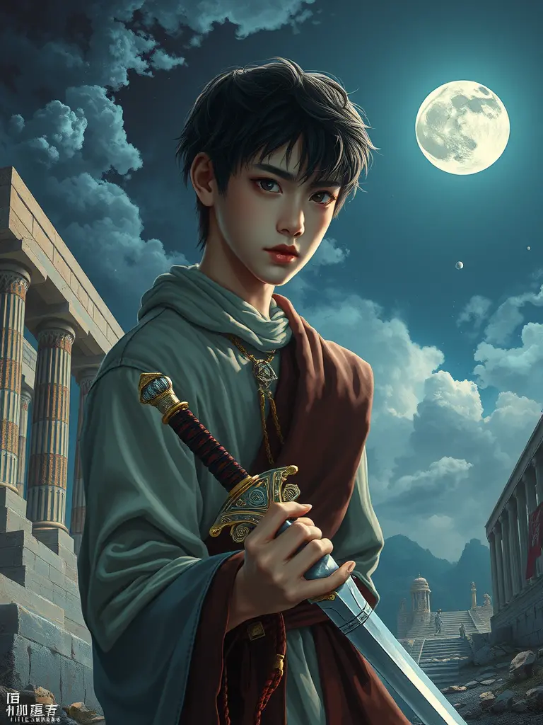 Battle of the Moonlight Deities and the Hidden Treasure