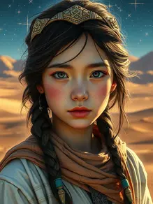 Ibi idanwo aṣiri ninu awọn idalẹku oṣupa.