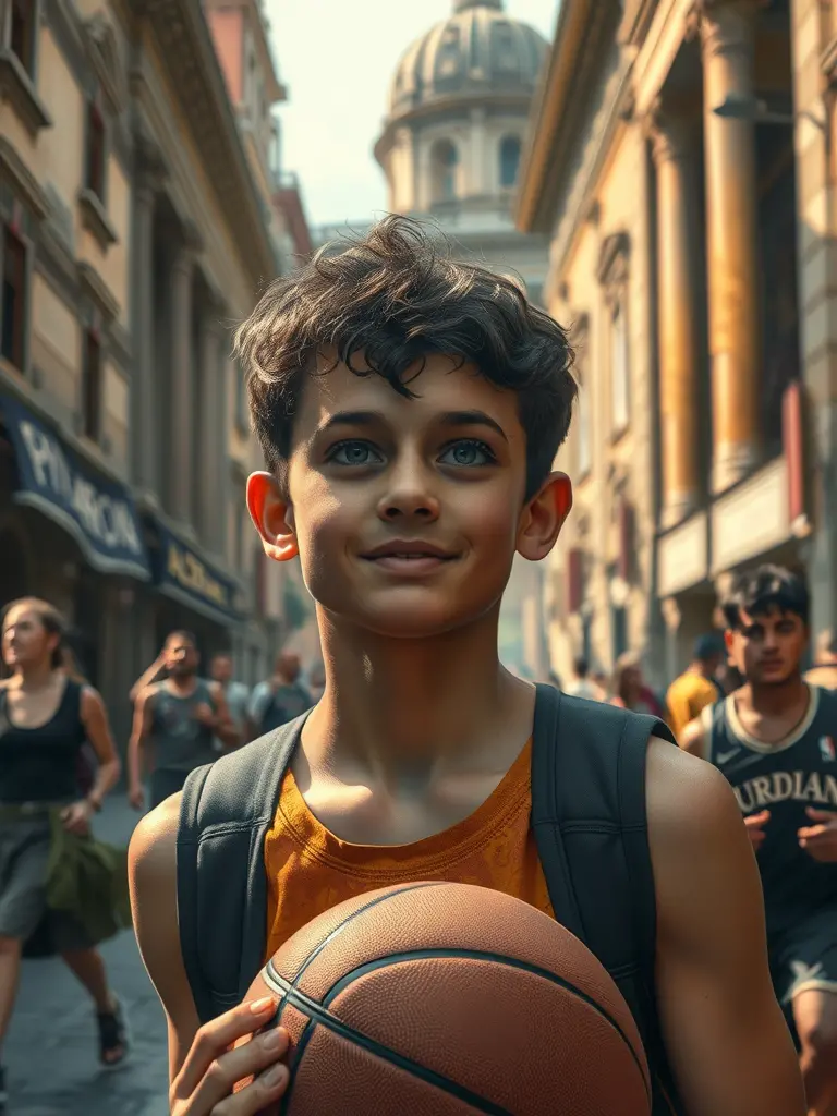 Die wonder van goedhartigheid in die antieke Romeinse basketbalkampioenskap