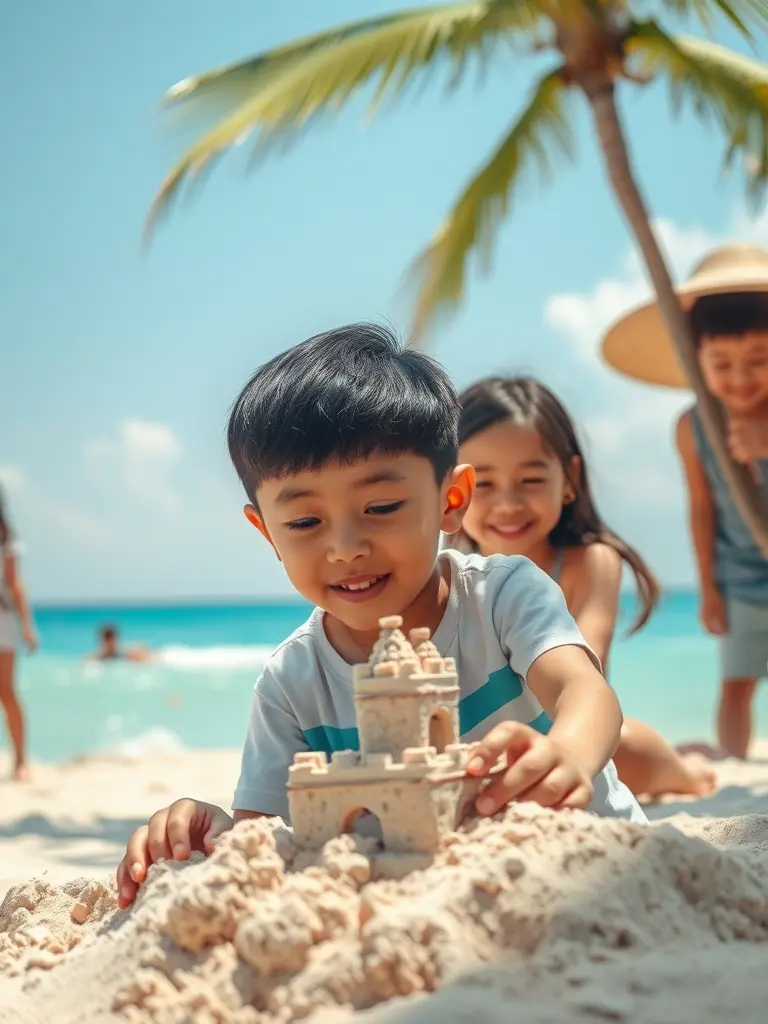 Lagu dewa dan kebahagiaan di tepi pantai