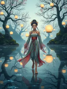 Ala ti ẹrọ labẹ oṣupa ati awọn ikunsinu ti awọn ẹmi.