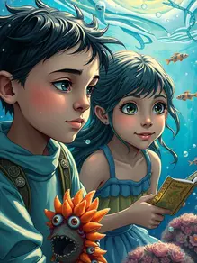 سفر شگفت‌انگیز الهام‌بخش زیر آبی تیره
