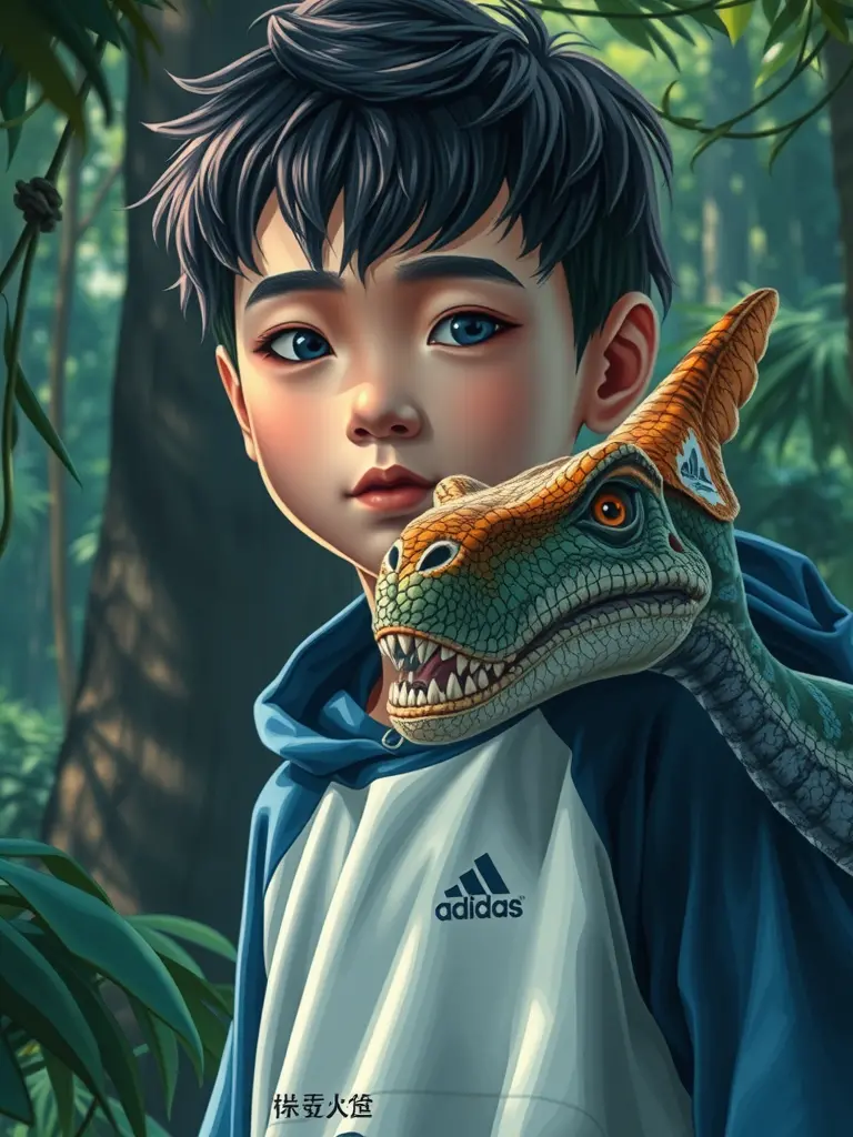 ในป่าลึกลับมีเจ้าผีดิบปากใหญ่และเพื่อนตลกของเขา