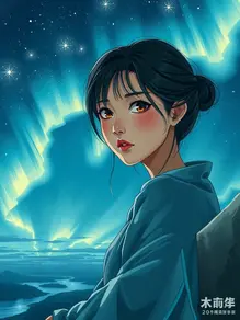 Noche de amor y odio entrelazados bajo el cielo estrellado