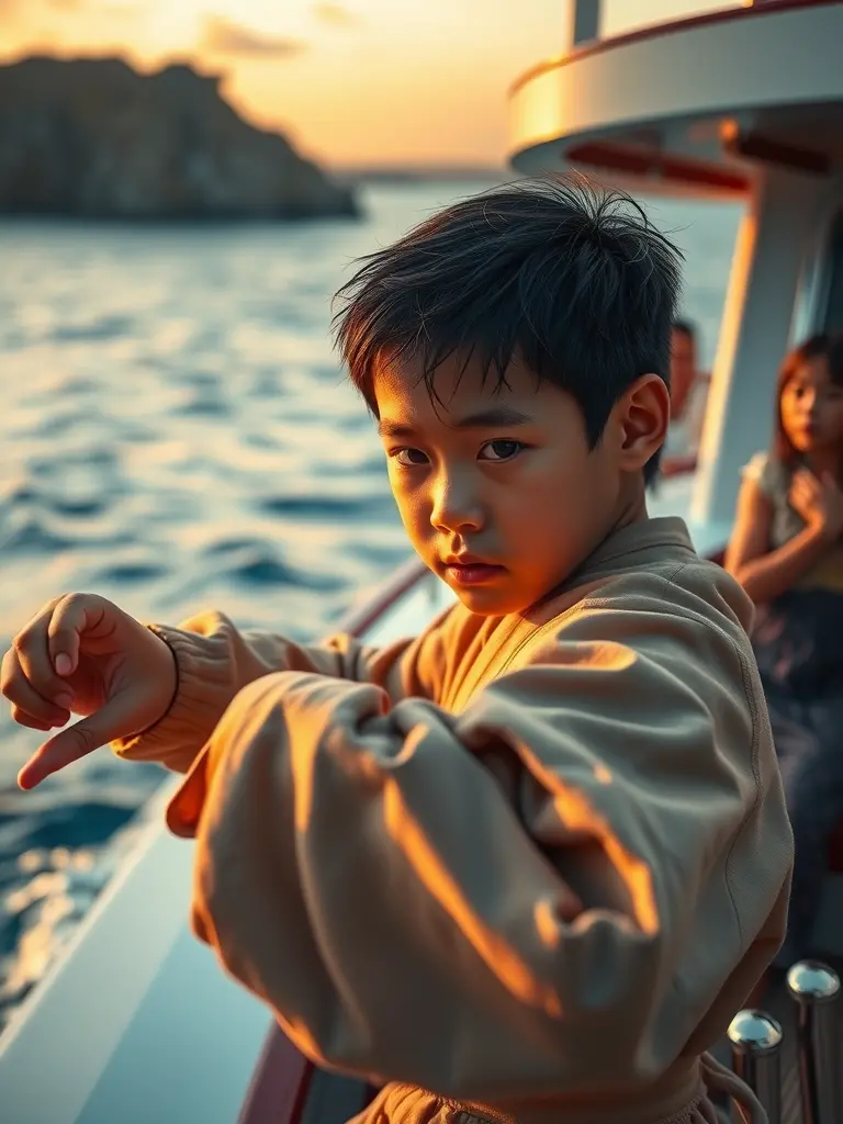 การผจญภัยอันยิ่งใหญ่ของนักรบในมหาสมุทรลึกลับ