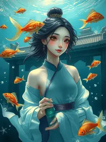 ماجراجویی زیر آب در قصر اژدها