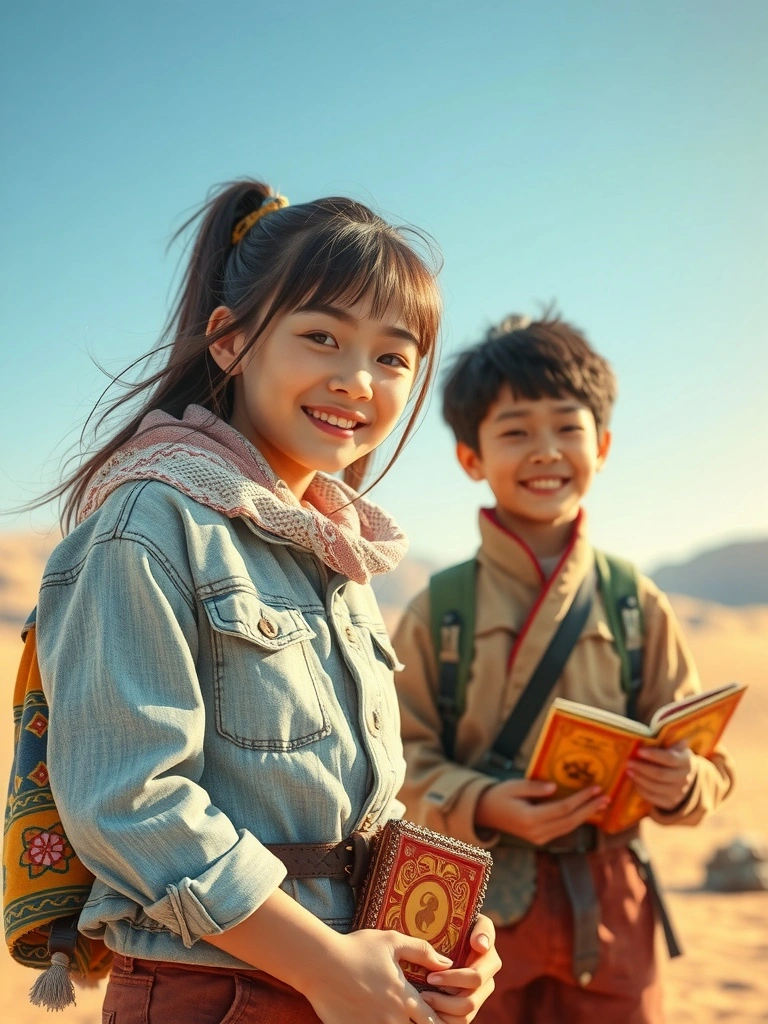 Cuộc hành trình kỳ diệu của lạc đà và gió đuổi theo ánh sao.