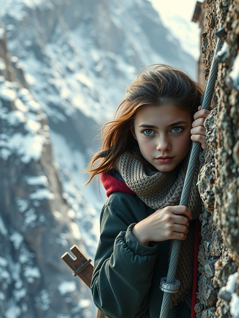 攀越雲巔後的勇氣之光