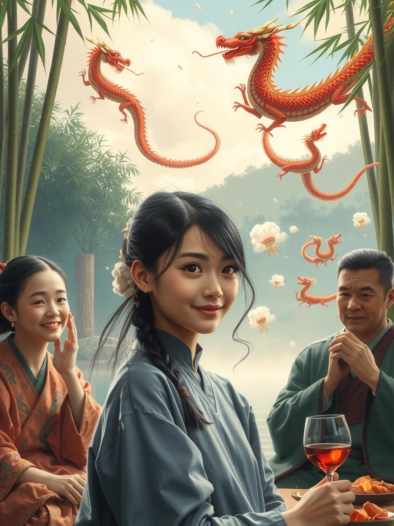 雲霧深處藍燈緩行