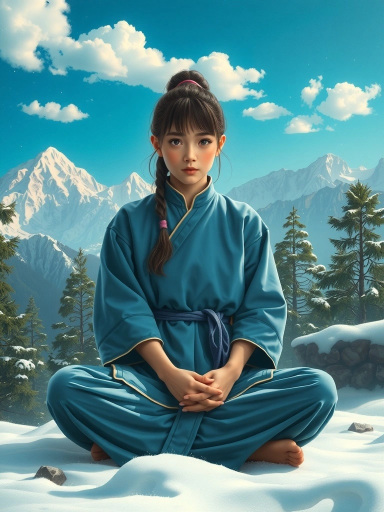 白靄山巔雲間靈獸傳說
