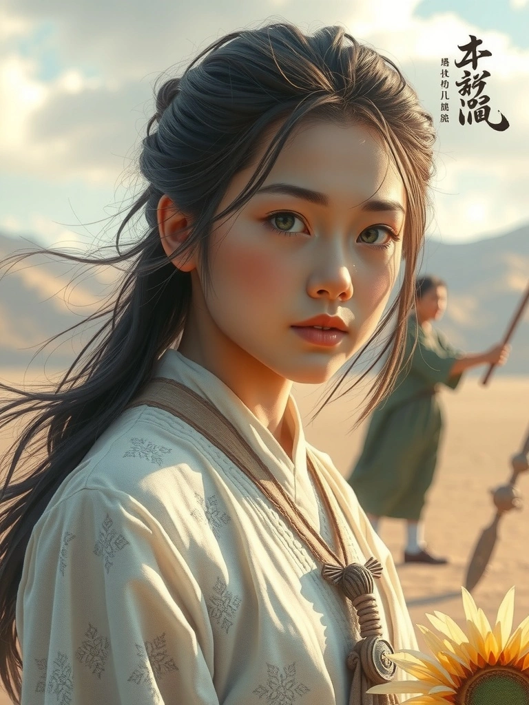 晨光中綻放沙丘夢境泡沫