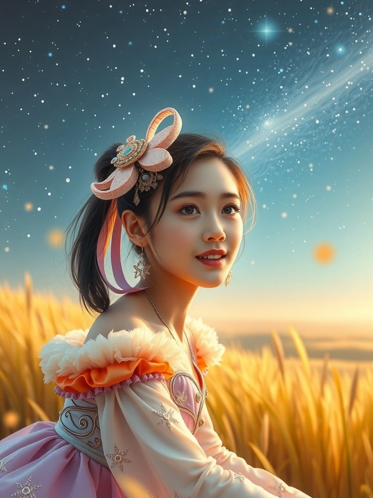 晨曦金河裡與小精靈追逐星光