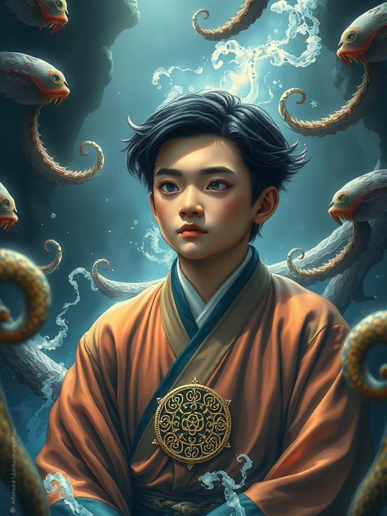 靈霧浮影下勇闖幽藍渦海