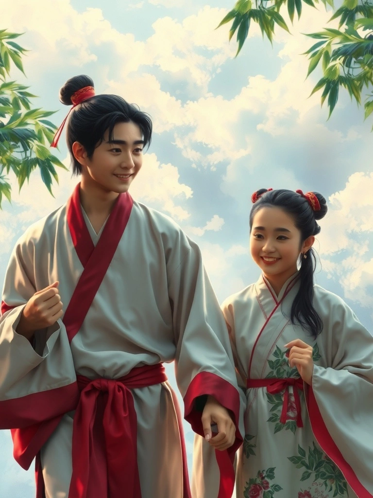 雲上花燈遇見月下仙侶