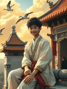 雲上帽子師徒闖入琉璃宮闈奇幻夜